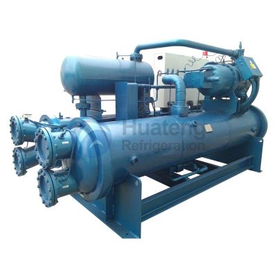 Flooded Type Screw Type Chiller for sale