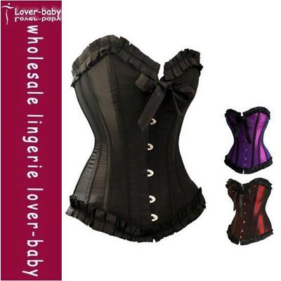 Corset with G-string,sexy corset,plus size clothes