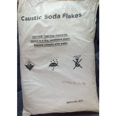 CAUSTIC SODA FLAKES (SODIUM HYDROXIDE)