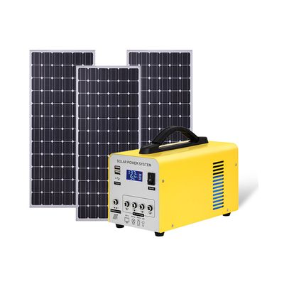 Outdoor Camping Solar Generator LiFePO4 Battery Portable Solar Power Station