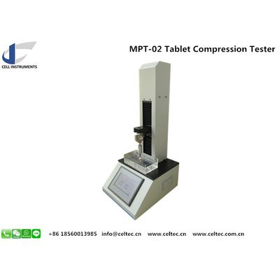 Tablet compression force tester