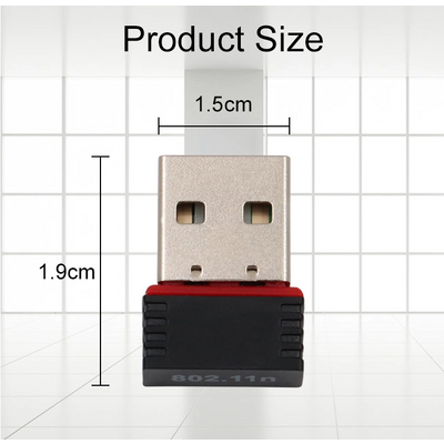 Wireless USB Wlan Adapter 802.11N dongle support Windows USB2.0 Mini WIFI USB Adapter