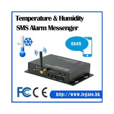 Temperature & Humidity SMS Alarm Messenger data logger