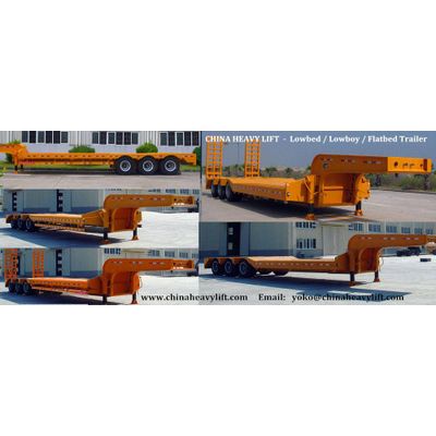 CHINA HEAVY LIFT - 4 axle Lowbed Trailer