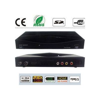 HD Mpeg4/H.264 DVB-T Receiver, HDMI, TV Tuner, DVBT3826HD