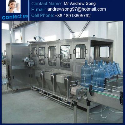 5 gallon bottle water production plant / 19L water bottling line