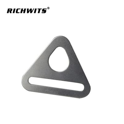 stainless steel Clip D Ring Buckles Snap Hook Adjuster Triangle Rings for shade sails bags