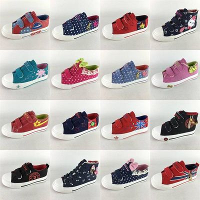 2016 lacing size male spring child canvas shoes casual shoes