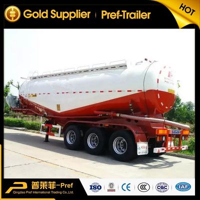 3 axles 60cbm low density powder tanker trailer with Weichai engine