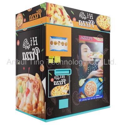 Outdoor Business Self-Service Fast Food Making Machine Fully Automatic Pizza Vending Machines for Sa