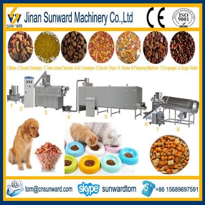 Pet Food Pellet Processing Line Machinery