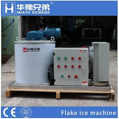 1T per day flake ice machine with air cooling
