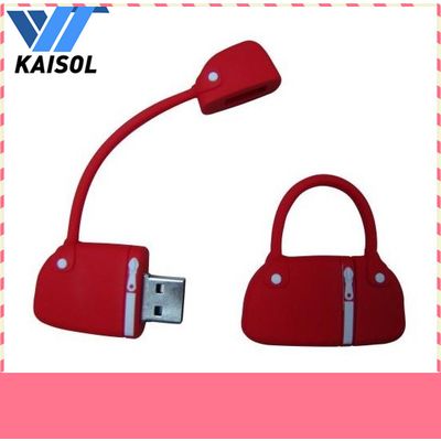 Handbag shaped PVC cute USB flash key mini gift usb flash drive