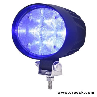 10-100V DC LED Forklift Truck 20W Blue Spot Pedestrian Safety Warning Light