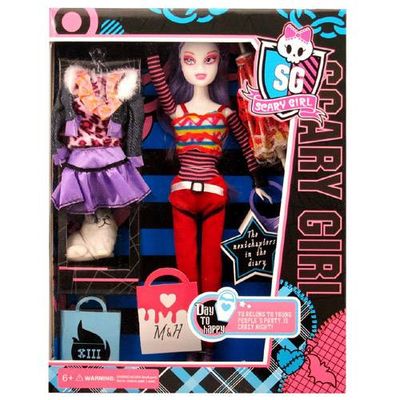 fashion doll set monster high doll toys
