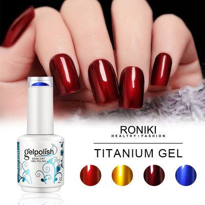 RONIKI Tatanium Gel Polish,Nail Art Gel,Nail Painting Color Gel