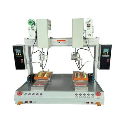 PCB Automatic Welding Machine Desktop Robotic Soldering Machine with double soldering system