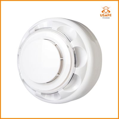 Optical Smoke and Heat Detector for Conventional Fire Alarm System YA-SH818