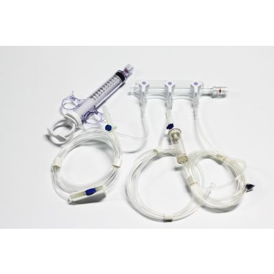 Medical Angiography Injection Manifold Kits Disposable Medical Manifold Set