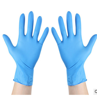 Surgical Glove Blue Disposable Nitrile Gloves Powder Free Medical Gloves