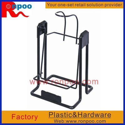 Metal Wire Retail Display, Rack with Hooks, Wire Store Display Racks, Steel Wire Shelving Units, Ste