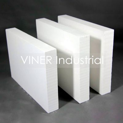 1800C Industrial Furnace Insulating Polycrystalline Mullite Ceramic Fiber Board