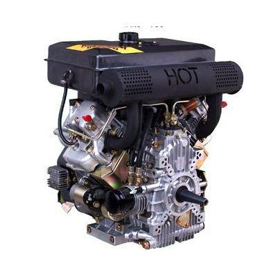 Twin V Diesel Engine. V-type, Twin-cylinder, Air-cooled 22HP,56Kg ...