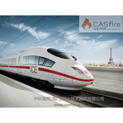 CASfire Fire Test Service to Railway Vehicles