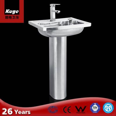 Chuangxing good quality stainless steel bathrom sinks