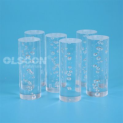 Extruded Clear Colorful Acrylic Round Rod for Lighting