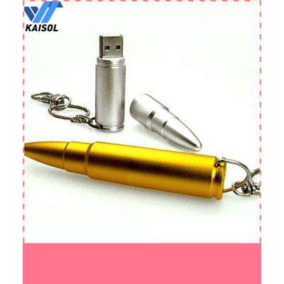 OEM factory china Military usb flash drive bullet for advertising 1GB-128GB