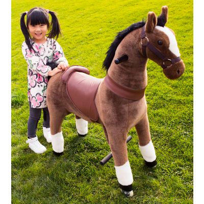 riding horse on wheels for kid and adult walking unicorn toy