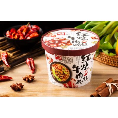COLOR PACKAGING TRADITIONAL HOT AND SOUR FLAVOR INSTANT GLASS NOODLES SERIES