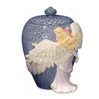 Resin cremation urns for ashes
