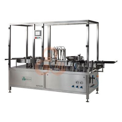 Automatic High Speed Servo Driven Linear Vial Injectable Liquid Filling Machines