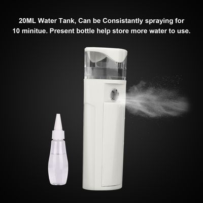 Nano Handy Mist Spray Sliding Facial Mini Steamer Cool Hydrating Facial Steamer
