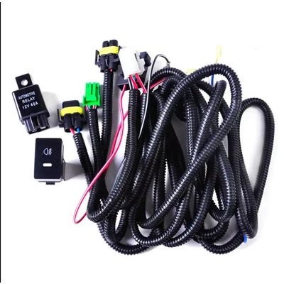 Good Quality Fog Light Car Wiring Harness Automotive Wiring Harness For Led Motorcycle