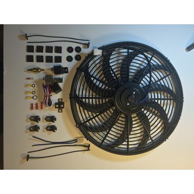 Universal Auto Parts 12V/24V/80W/7"/9"/10"/12"/14"/16" Electric Cooling Auto Radiator Fan/Auto Fan M