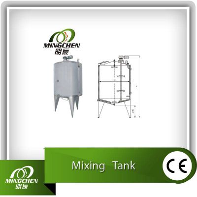 Sanitary High Shear Emulsification Tank Mixing Tank Milk Tank Zhejiang Mingchen Machinery