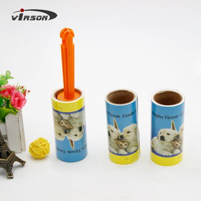 Manual Sitcky Pet Hair Lint Remover Roller