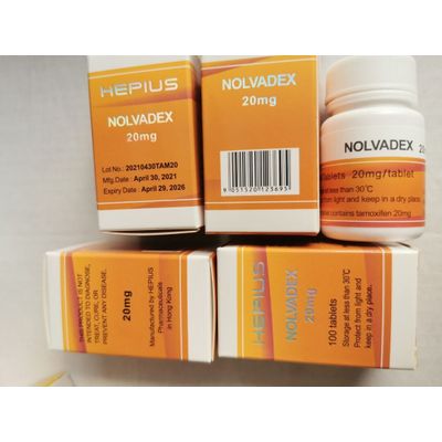 High Quality Steroid Oral Tablet Nolvadex,Tamoxifen 10mg or 20mg Pills for Anti-Estrogen