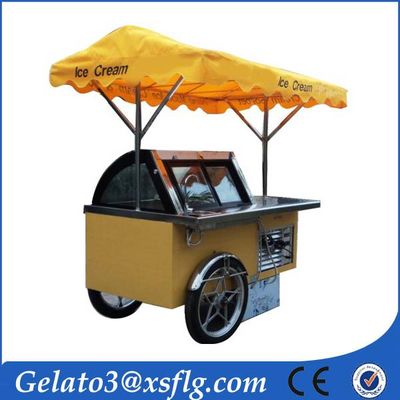 Popsicle Mobile ice cream push cart