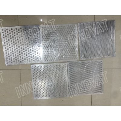 Stainless steel 304 316 micron round hole perforated metal sheet