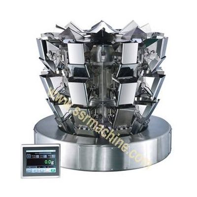 3-Layer 8 Heads scale speed up to 120 wpm Vertical weighing packing system  SR-W8