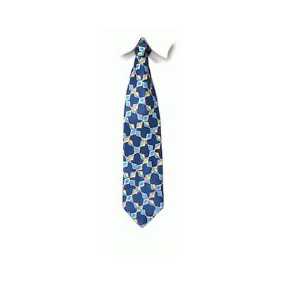 Polyester printed necktie
