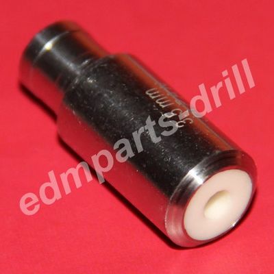 Z140B Ceramic pipe guide for EDM drilling D12x30mm