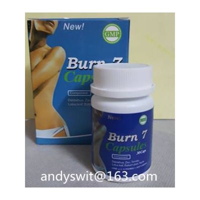 100% Herbal Burn 7 Slimming Product Best Weight Lose Capsules OEM GMP