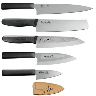 Titanium Hybrid Kitchen Knife Antibacterial Kitchenware kitchen knives made in Japan