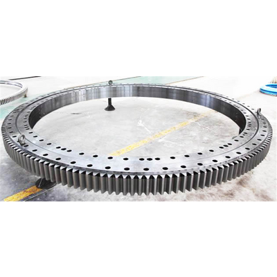 External gear Three Row Roller Slewing Bearing for Mobile Harbour cranes /Railway slewing cranes.