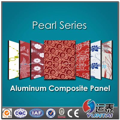 pearl surface Aluminum composite panel for Interior decorate